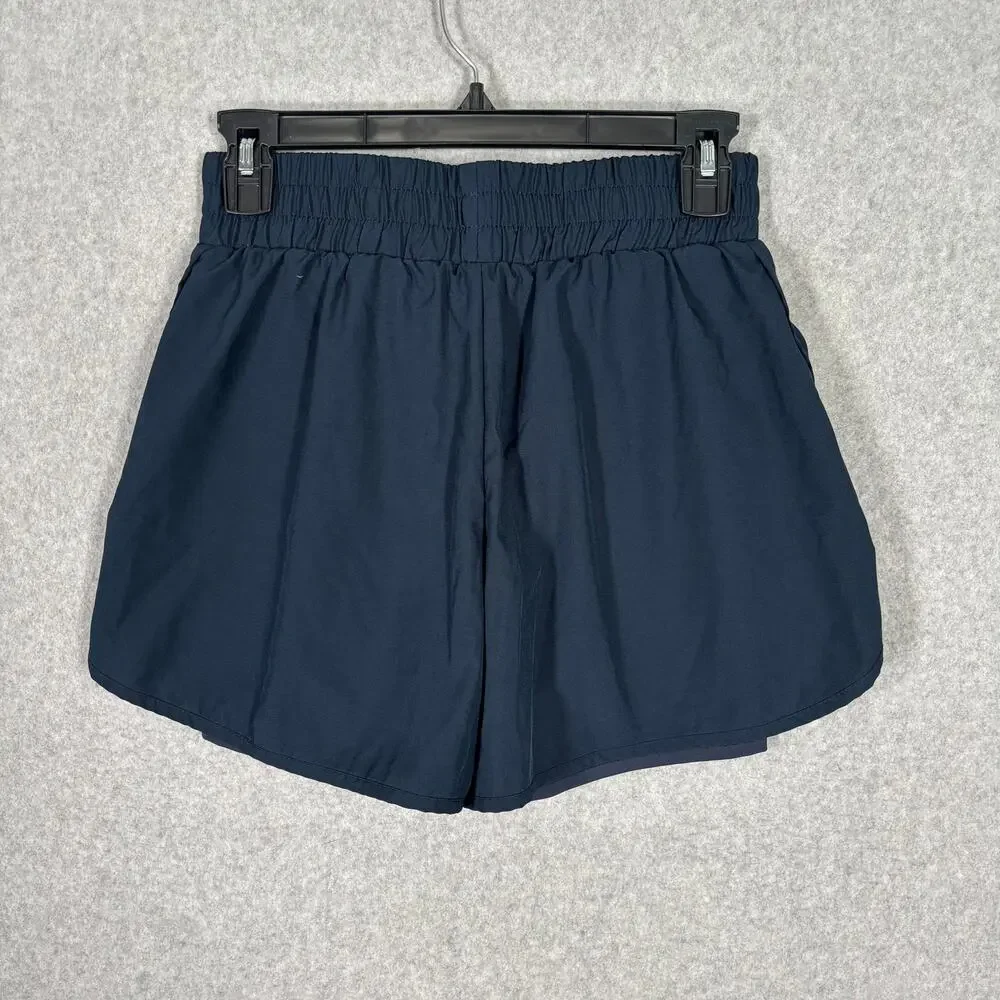 Blooming Jelly‎ Shorts Small Navy Running Bike Pockets Lined Active 2